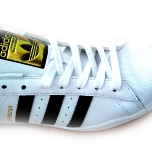 New Women's Adidas Superstar Genuine Leather Fashionable Sneakers/Athletic/Tenni - Picture 6 of 14